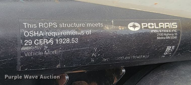 image for item ML9349 2015 Polaris RZR  utility vehicle