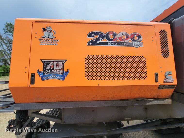 image for item ML9437 2012 Tucker Sno-Cat 2000  trail groomer