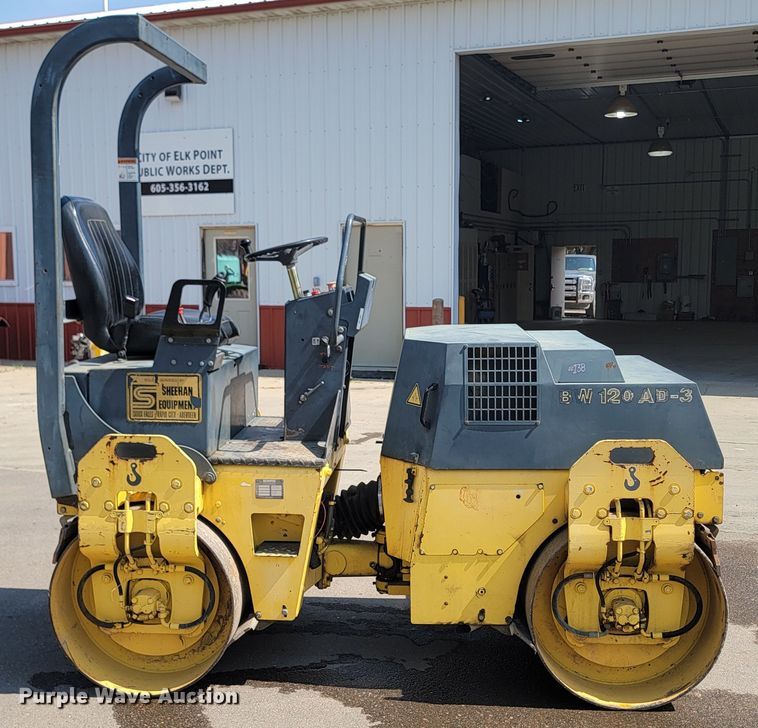 image for item ML9440 1996 Bomag BW120AD-3  double drum vibratory roller