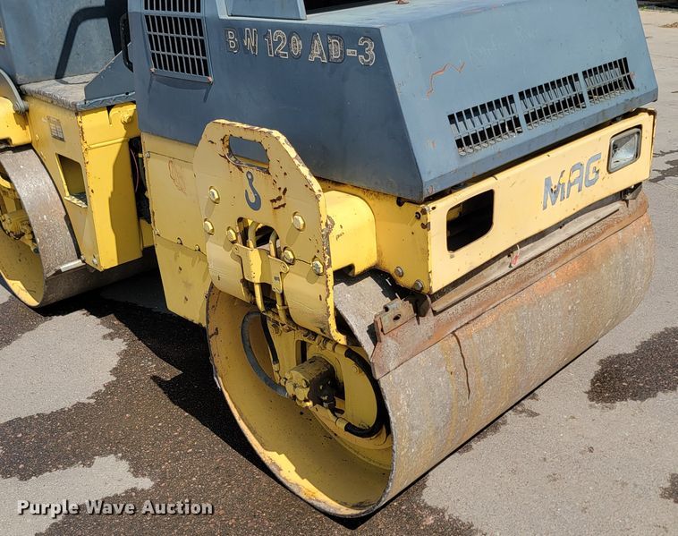 image for item ML9440 1996 Bomag BW120AD-3  double drum vibratory roller