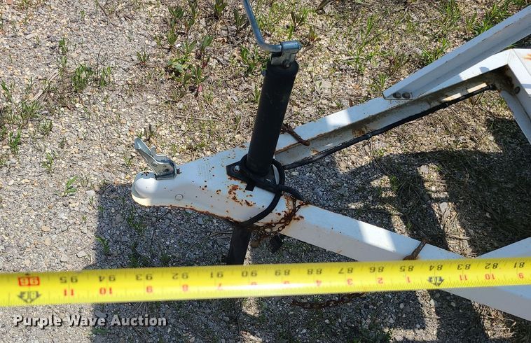 image for item MO9840 Radar speed sign trailer