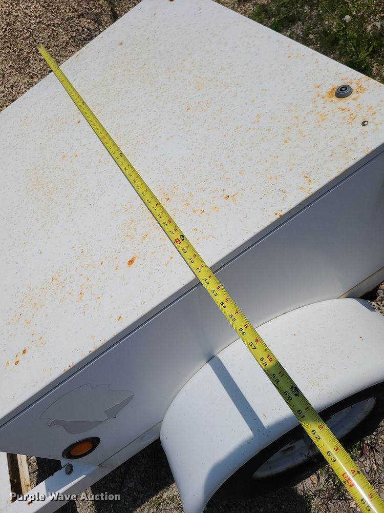 image for item MO9840 Radar speed sign trailer