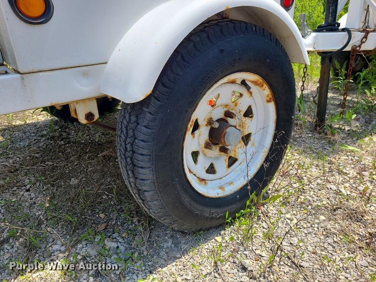 image for item MO9840 Radar speed sign trailer