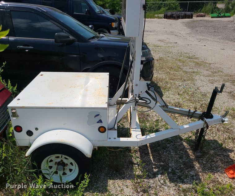 image for item MO9841 Radar speed sign trailer