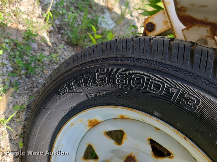 image for item MO9841 Radar speed sign trailer