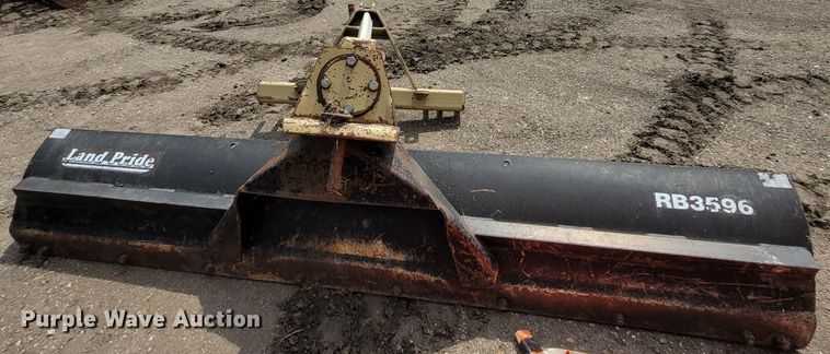 image for item NX9403 Land Pride RB3596  8' W three point blade