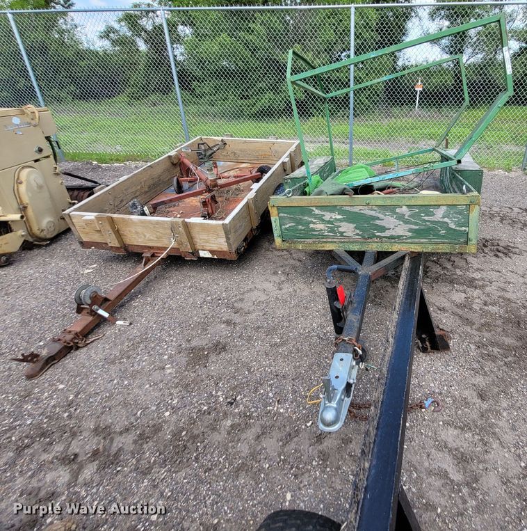 image for item NX9418 (2) utility trailers
