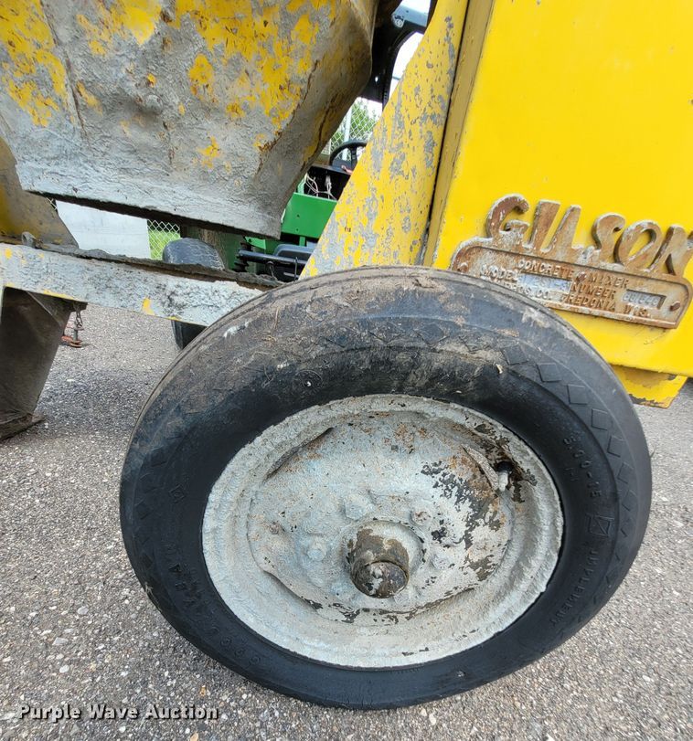 image for item NX9421 Gilson  cement mixer