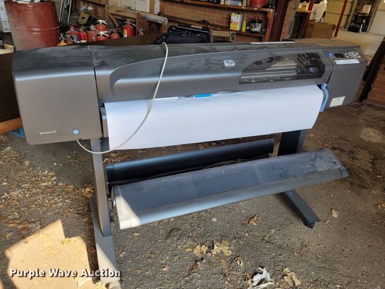 image for item NX9429 HP Designjet 800  plotter