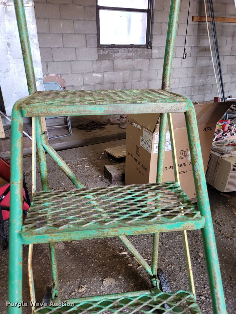 image for item NX9432 (2) five step warehouse ladders