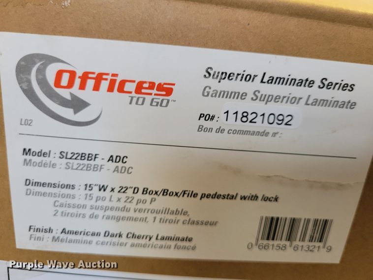 image for item NX9436 Superior under desk filing cabinet