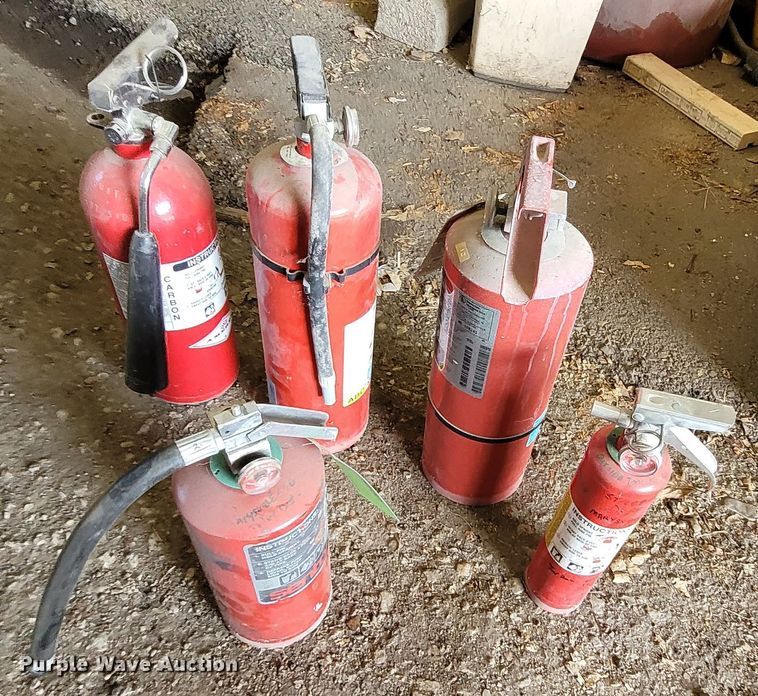 image for item NX9441 (5) fire extinguishers
