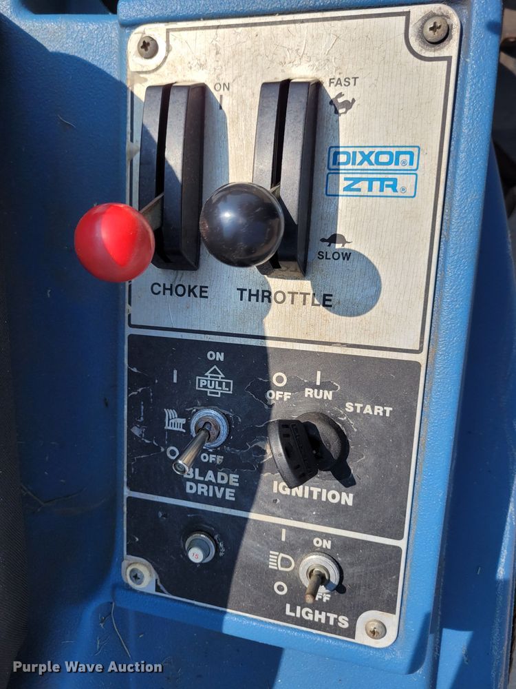 image for item NX9444 Dixon 5502  ZTR lawn mower