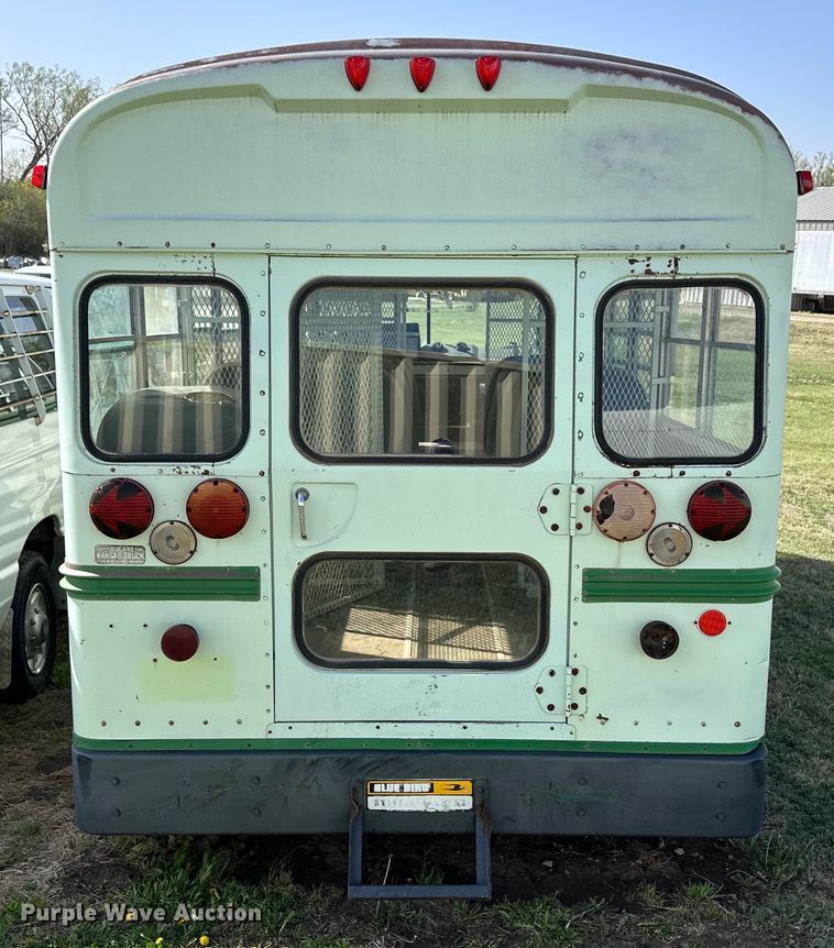 image for item NY9088 1980 Blue Bird  bus