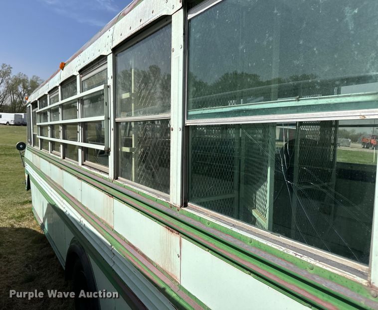 image for item NY9088 1980 Blue Bird  bus