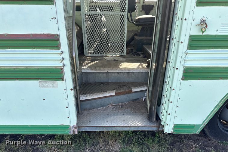 image for item NY9088 1980 Blue Bird  bus