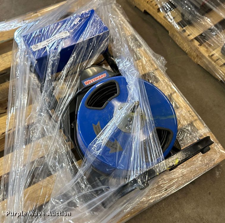 Westward electric sewer snake in Larned, KS Item NY9119 sold Purple