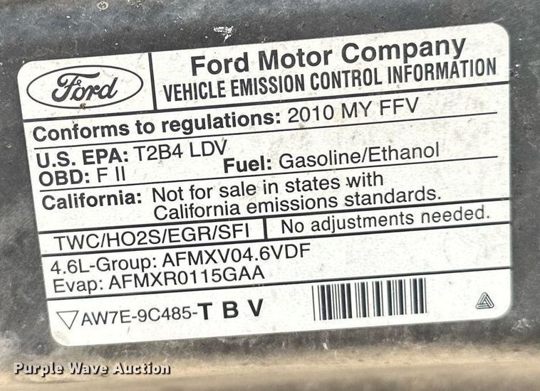 image for item OG9054 2010  Ford Crown Victoria Police Interceptor