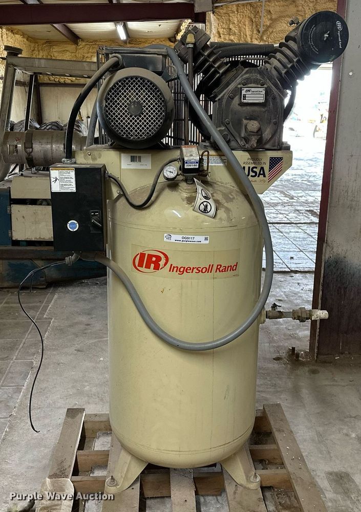 image for item OG9117 2016 Ingersoll Rand  air compressor