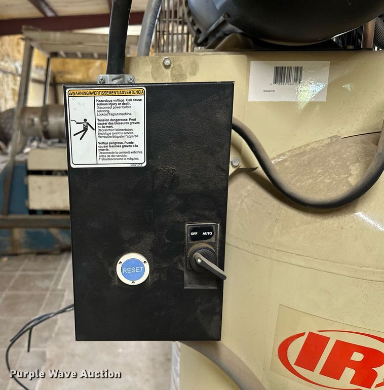 image for item OG9117 2016 Ingersoll Rand  air compressor