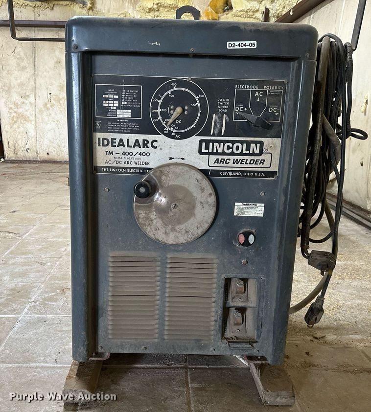 image for item OG9119 Lincoln TM-400/400  welder