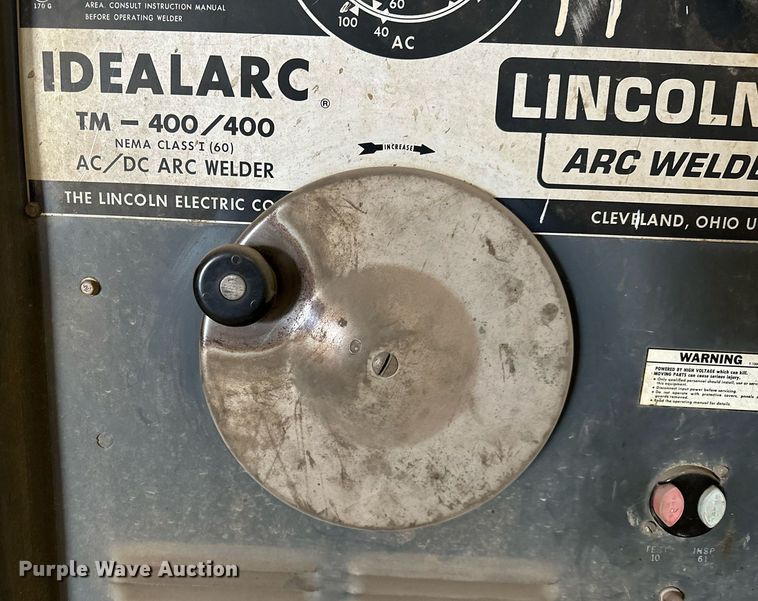 image for item OG9119 Lincoln TM-400/400  welder