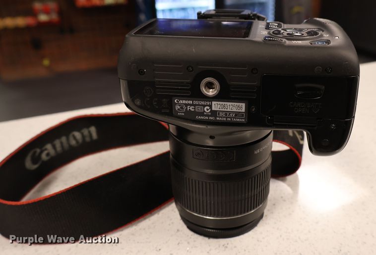 image for item ZA0258 Canon DS126291  camera