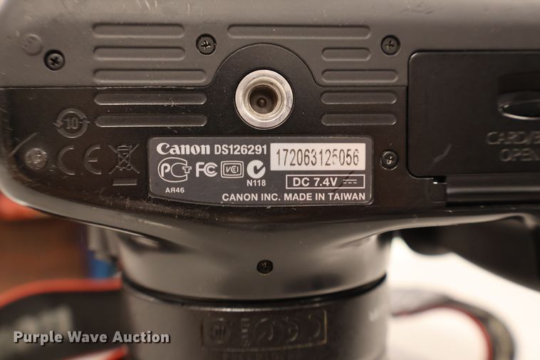 image for item ZA0258 Canon DS126291  camera