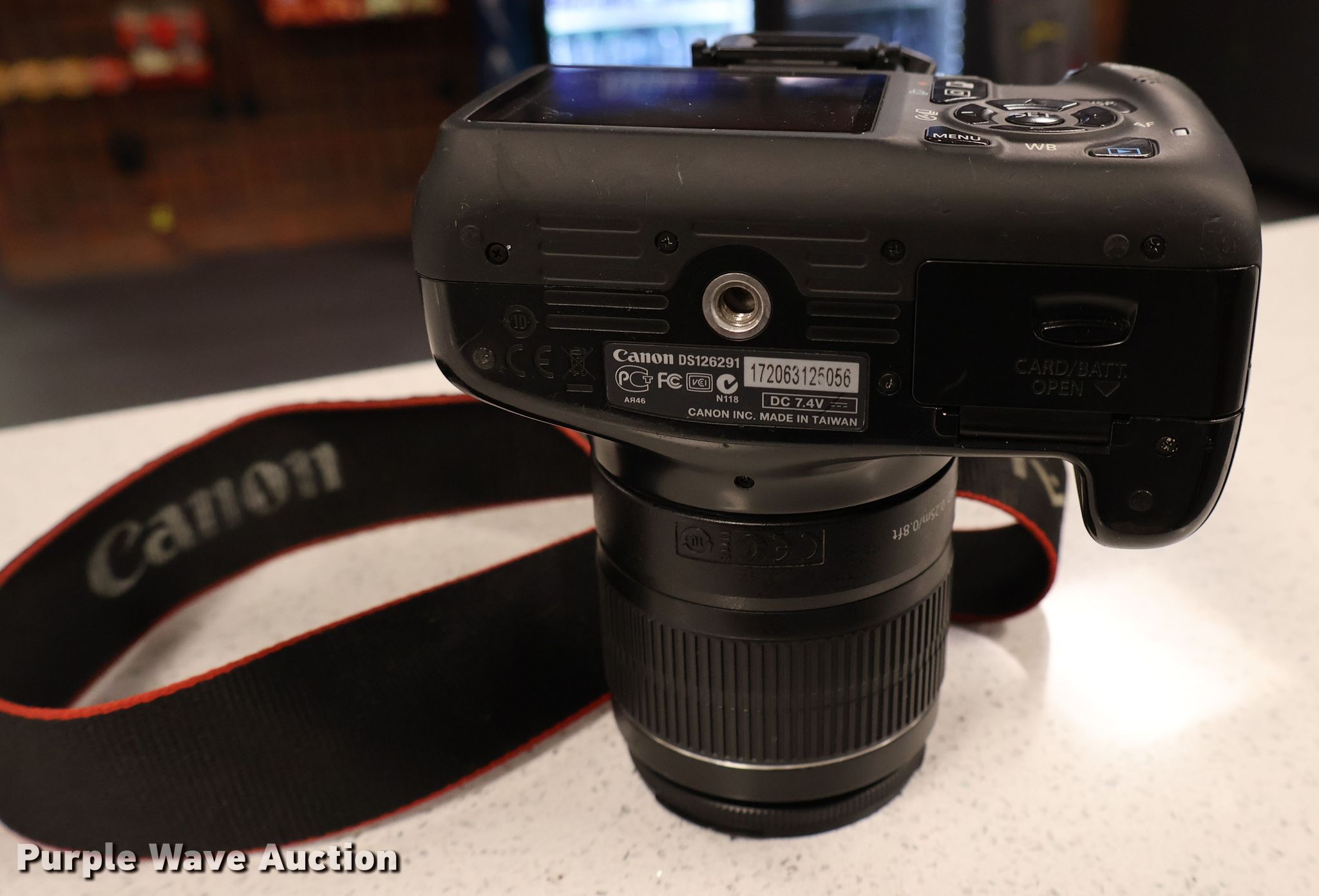 Canon DS126291 camera in Wichita, KS | Item ZA0258 for sale | Purple Wave