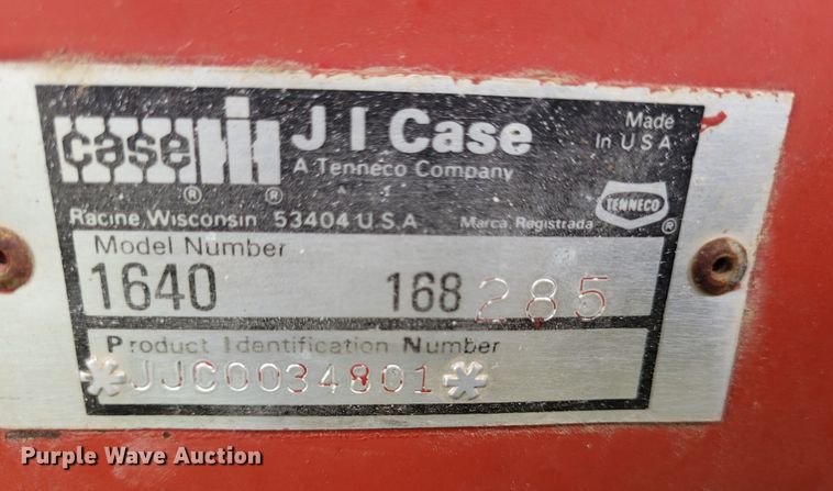 image for item DK1894 1989 Case IH 1640 Axial-Flow  RWA combine