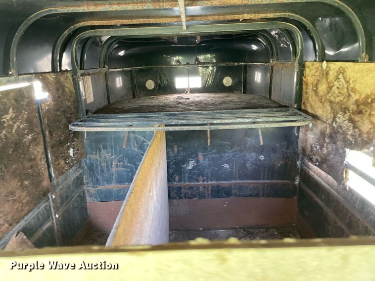 image for item DL3767 1990 Kiefer Built  livestock trailer