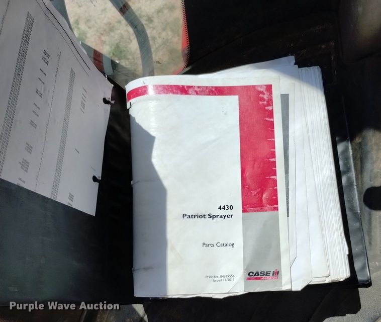 image for item DN6474 2012 Case Patriot 4430  sprayer