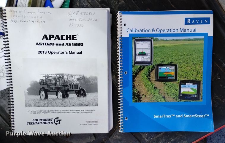 image for item DN6475 2013 Apache AS1220  sprayer