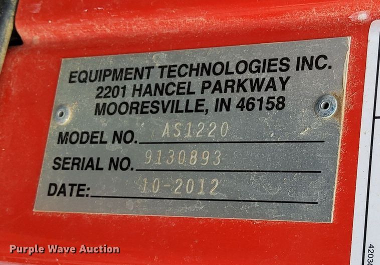 image for item DN6475 2013 Apache AS1220  sprayer