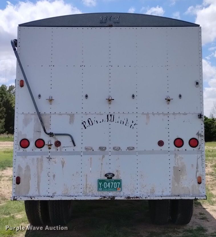 image for item DN6476 1974 Shop built  pup grain trailer