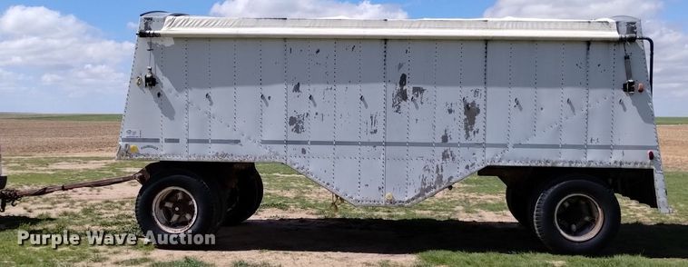 image for item DN6476 1974 Shop built  pup grain trailer