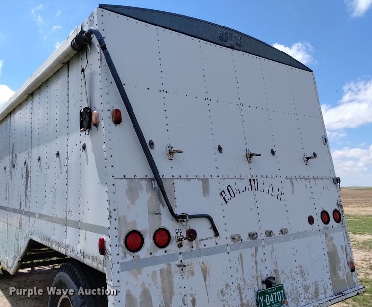 image for item DN6476 1974 Shop built  pup grain trailer