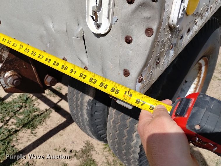 image for item DN6476 1974 Shop built  pup grain trailer