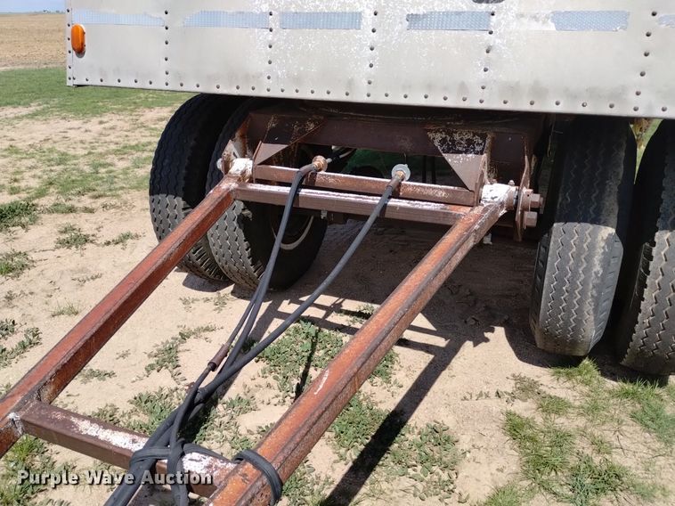 image for item DN6476 1974 Shop built  pup grain trailer