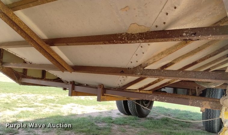 image for item DN6476 1974 Shop built  pup grain trailer