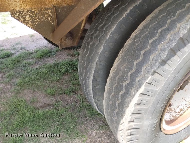 image for item DN6476 1974 Shop built  pup grain trailer