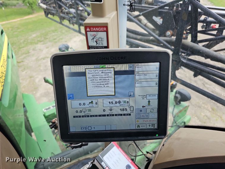 image for item DO2703 2012 John Deere 4730  sprayer