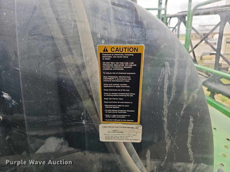 image for item DO2703 2012 John Deere 4730  sprayer