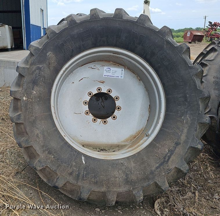 image for item DO2708 (4) Michelin 650/65R38 tires and wheels