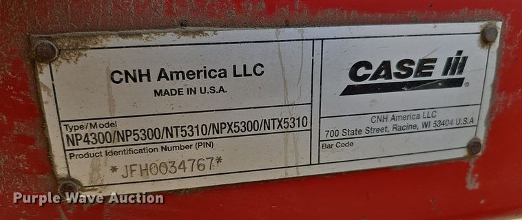 image for item DO2711 Case IH NPX5300  NH3 applicator