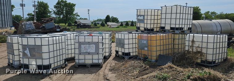 image for item DO2713 Approximately 14 poly tanks