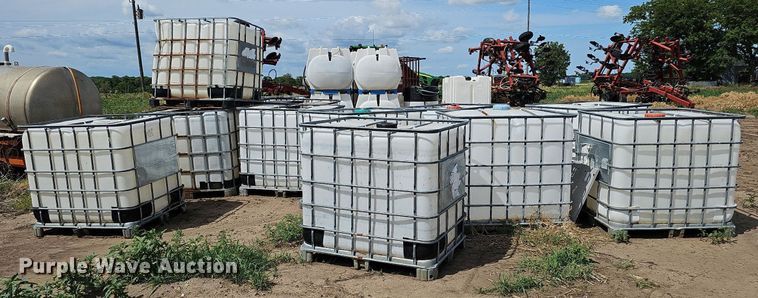image for item DO2713 Approximately 14 poly tanks