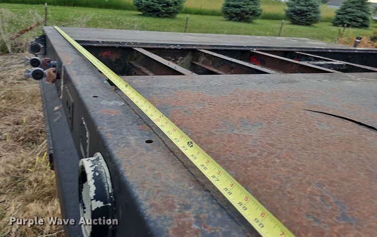 image for item DO2716 2009 Shop built  fertilizer tender trailer