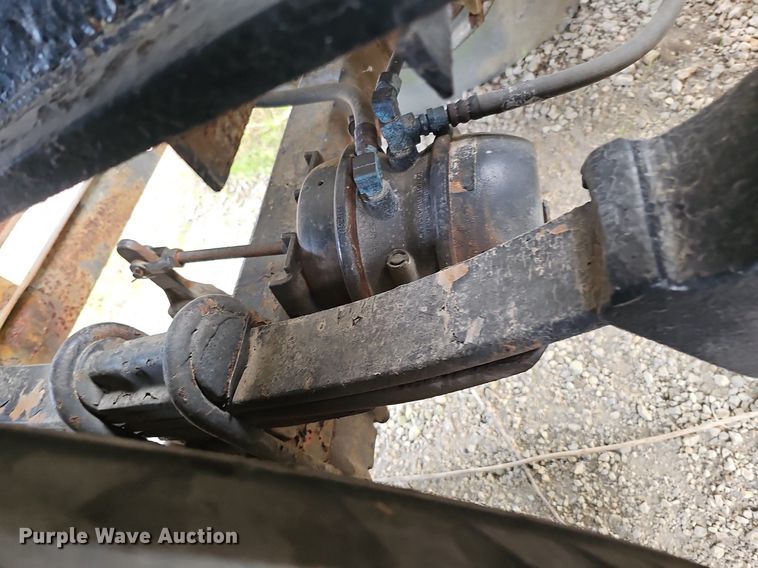 image for item DO2716 2009 Shop built  fertilizer tender trailer