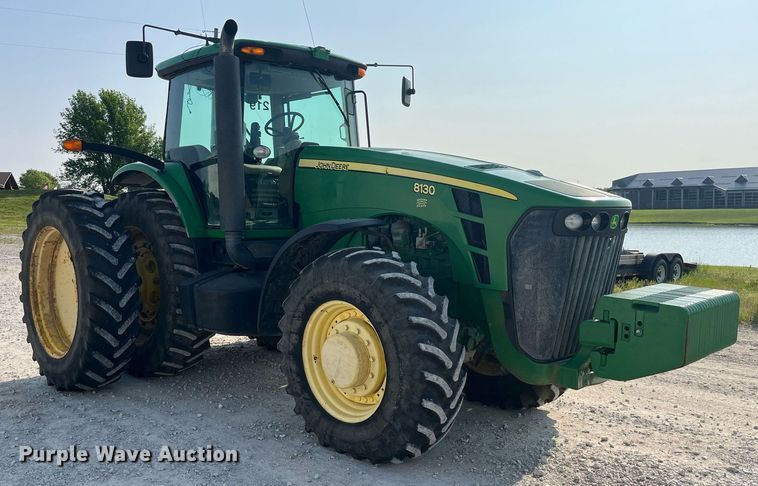image for item DP0483 2008 John Deere 8130  MFWD tractor